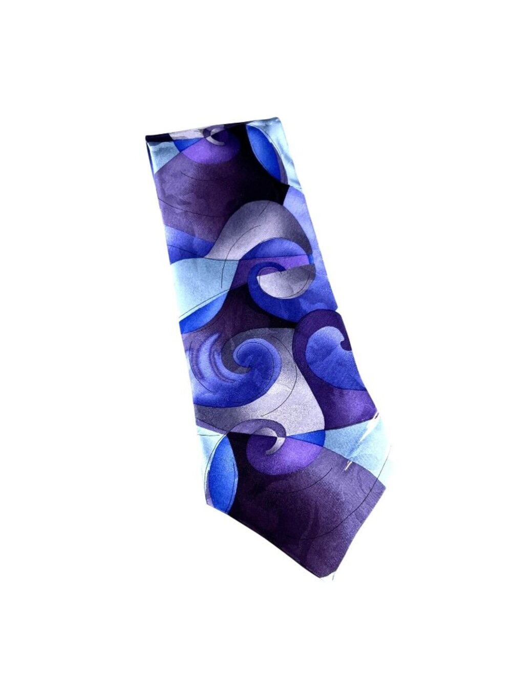 Vintage J Garcia Tie Mens Silk Emerging Elephant Collection 28 Abstract Art 90s
